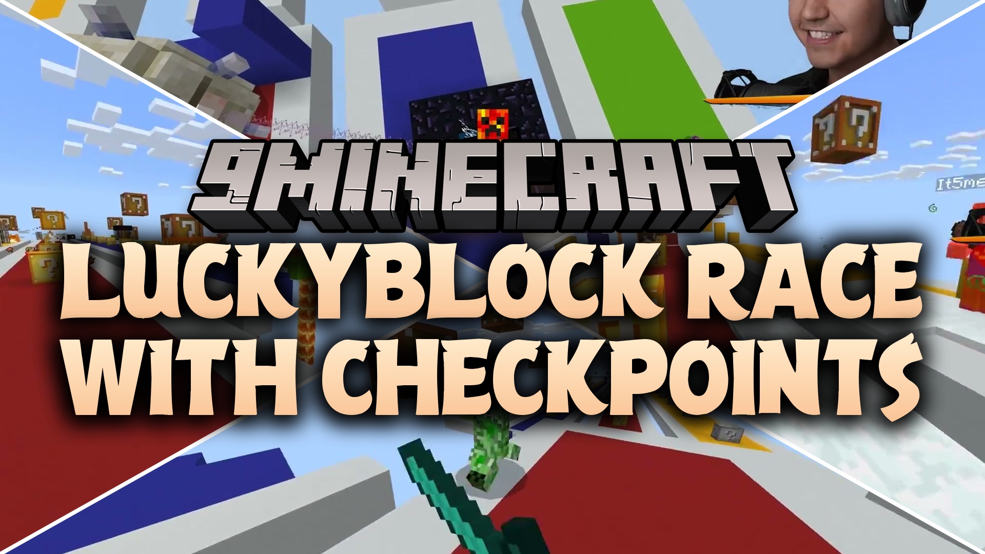 Luckyblock Race with Checkpoints Map