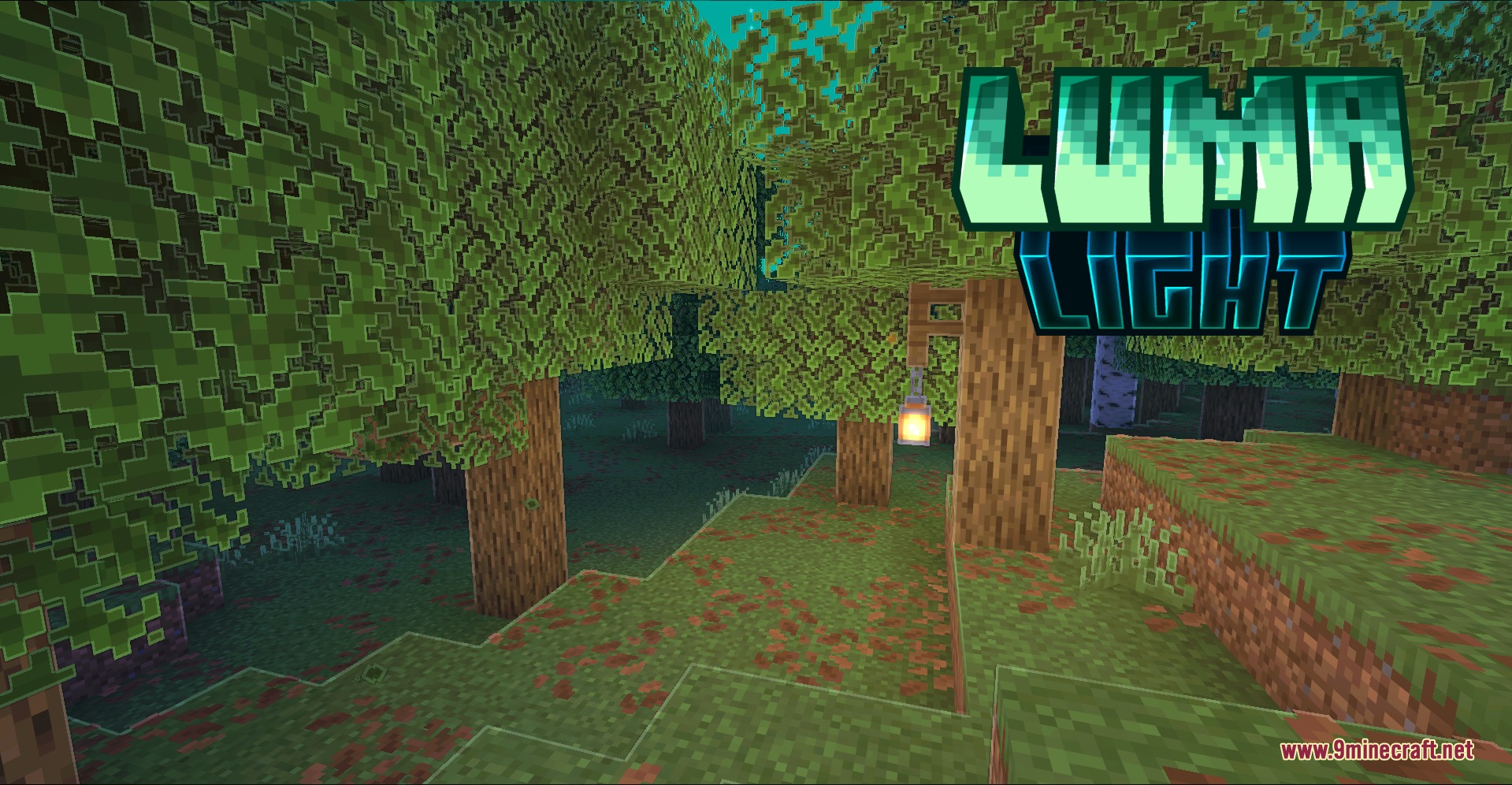 Luma Light Mod Screenshot 4 Luma Light mod adds sharp outlines and soft lighting to a forest