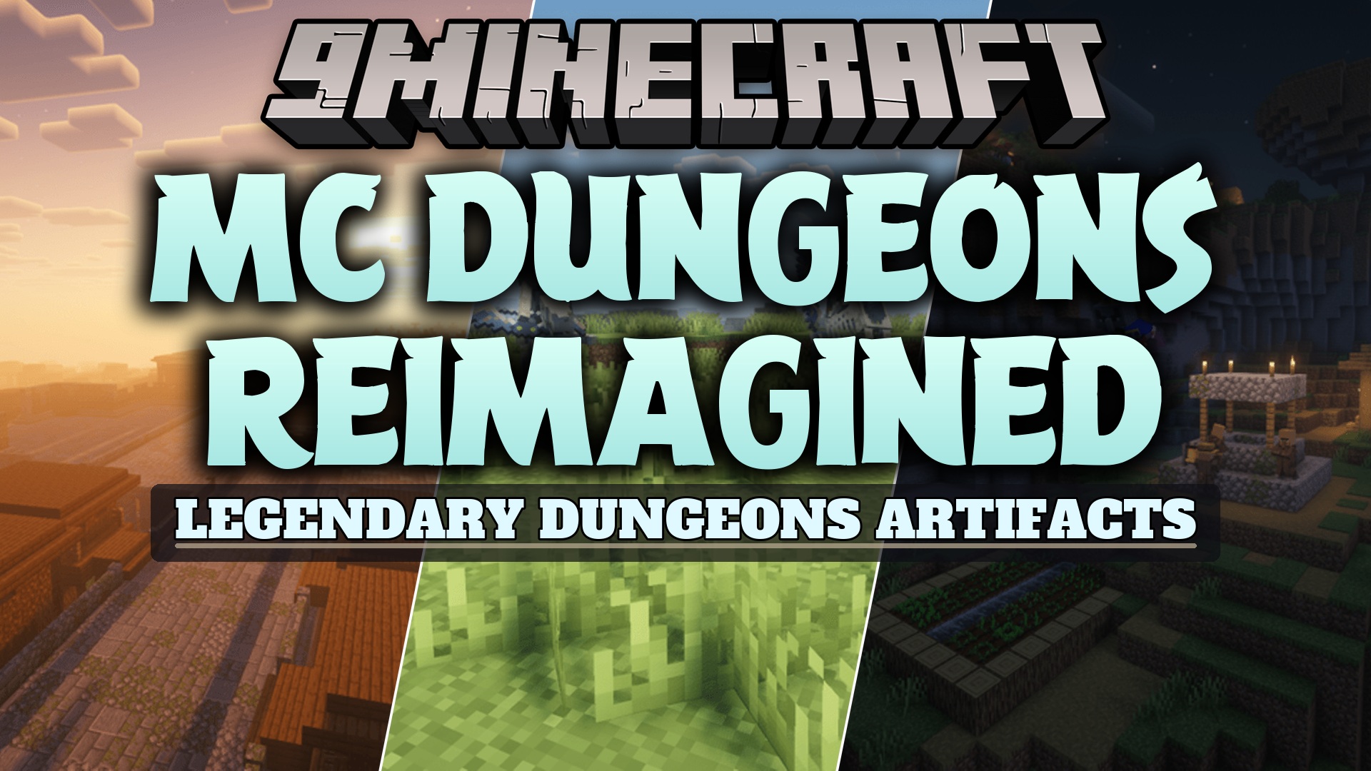 MC Dungeons Reimagined Mod (1.20.1) – Battle Iconic Dungeon Bosses