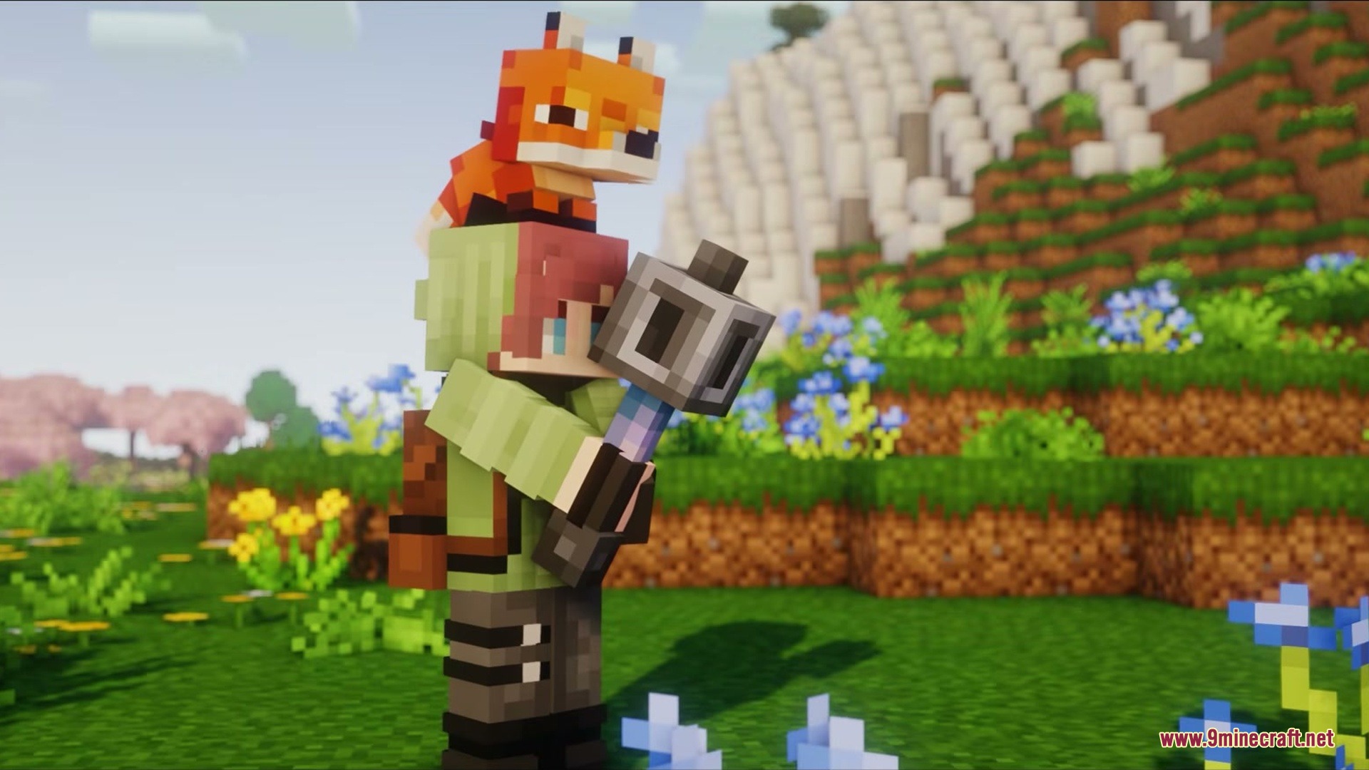 Mace Fusion Resource Pack (26.2, 1.21.1) – Crisp 3D Weapon Models — screenshot 2
