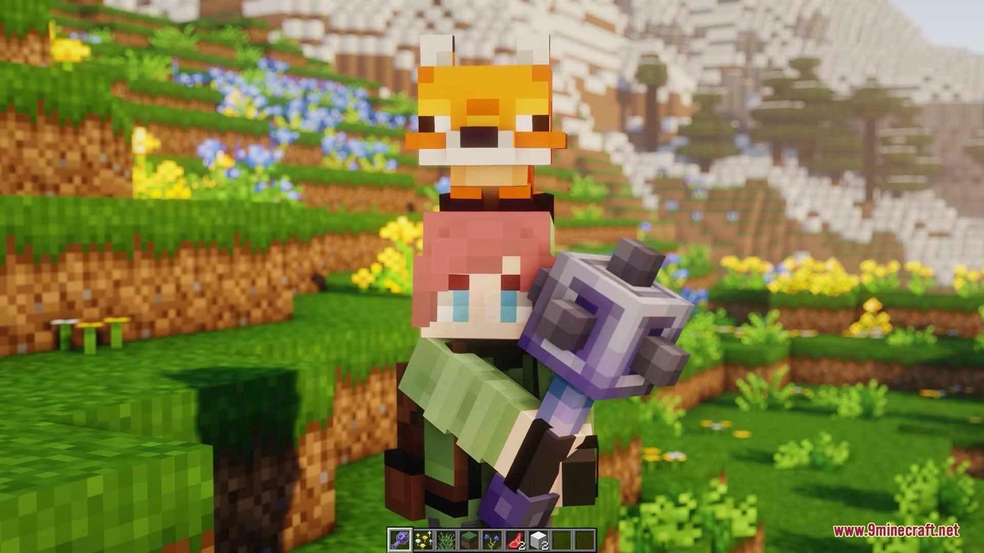 Mace Fusion Resource Pack (26.2, 1.21.1) – Crisp 3D Weapon Models — screenshot 6