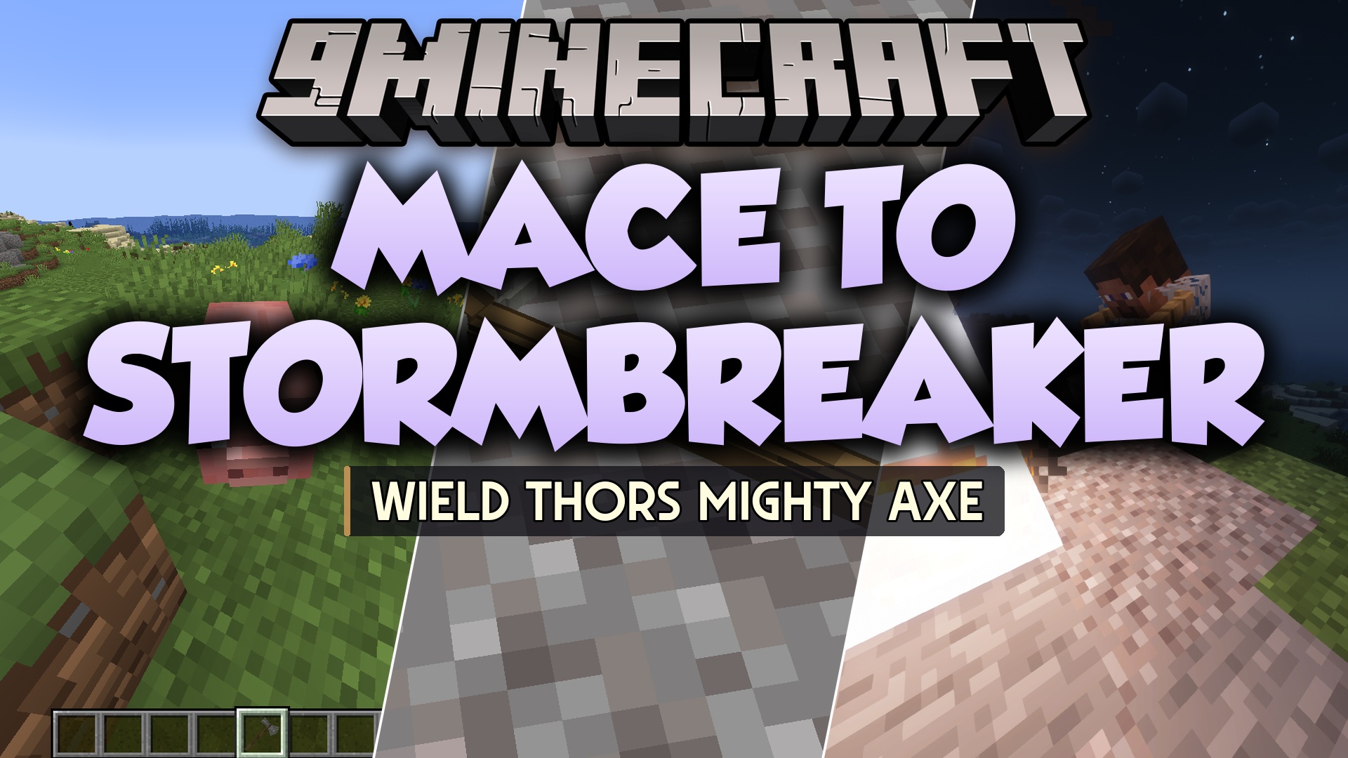 Mace to Stormbreaker Resource Pack