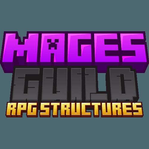 Mages Guild Data Pack Screenshot 4 Logo for Mages Guild RPG Structures featuring purple and gold text