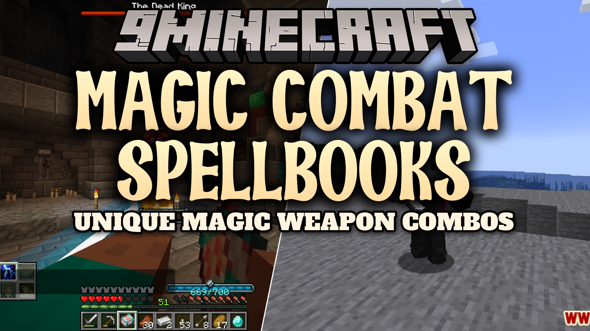 Magic Combat Spellbooks Data Pack (1.21.1) – Custom Combos for Magic Blades