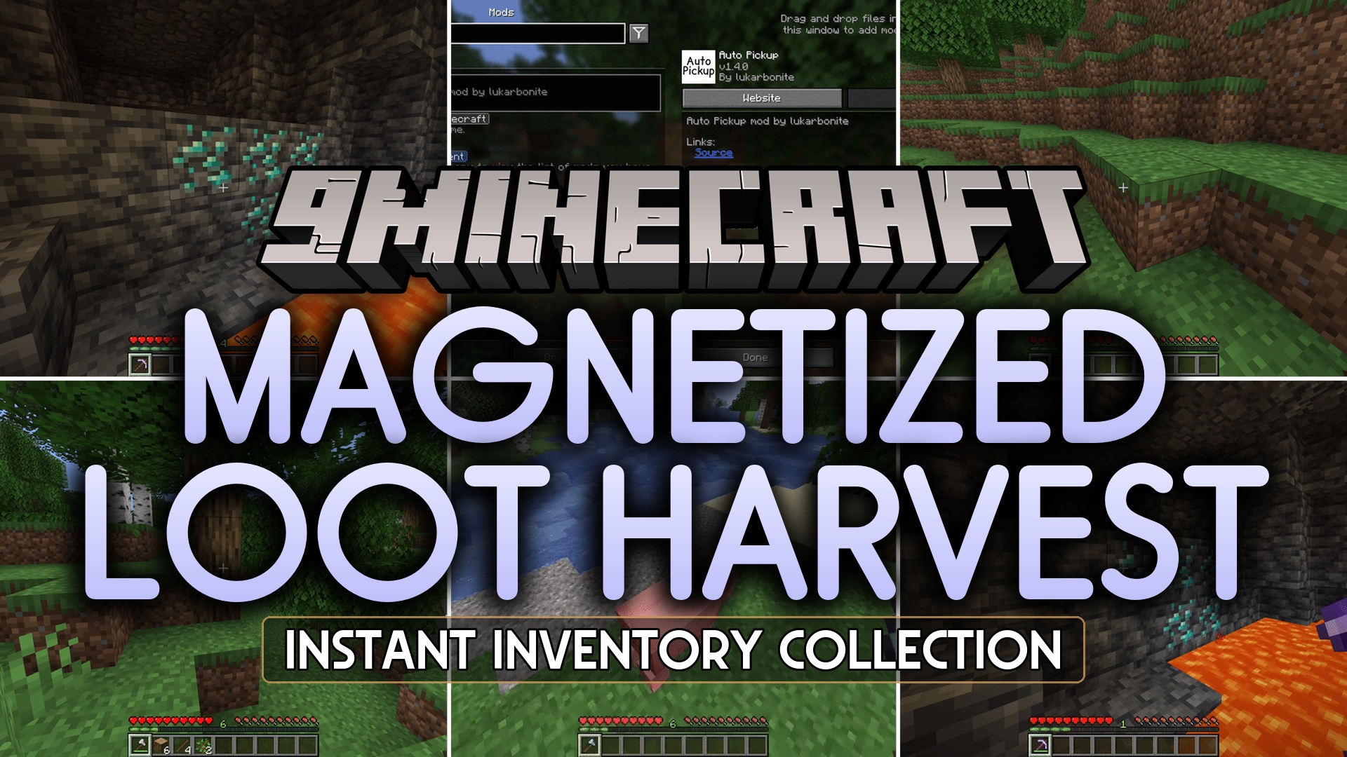 Magnetized Loot Harvest Mod