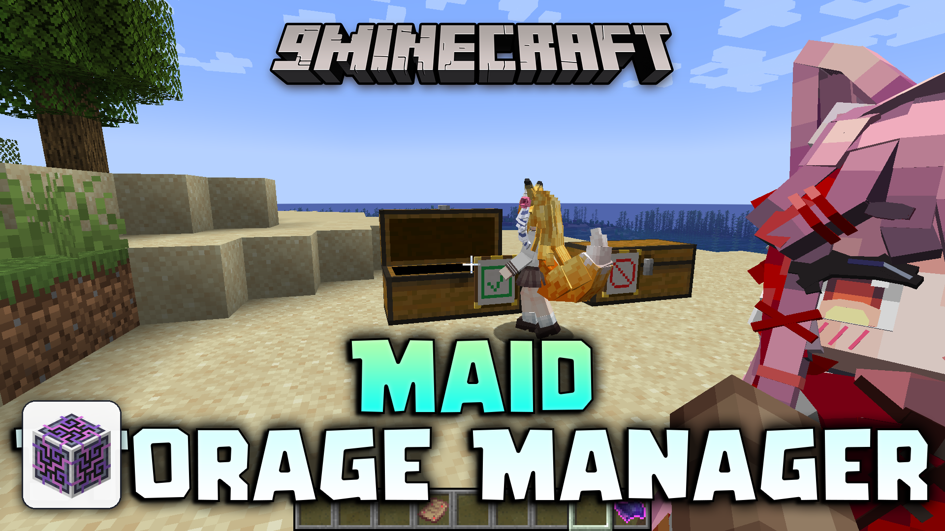 Maid Storage Manager Mod (1.21.1, 1.20.1) – Let Maids Handle Your Messy Chests