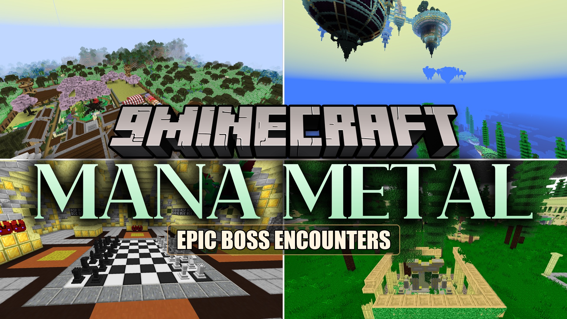 Mana Metal Mod (1.7.10) – Level Up Custom RPG Classes and Conquer Giant Bosses