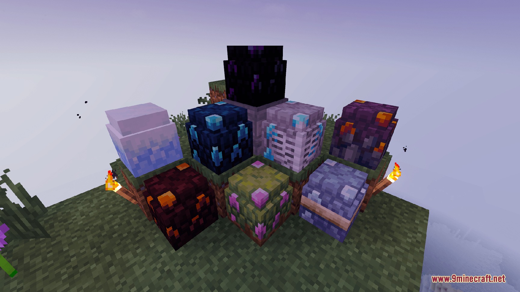 Mandala Dragon Mount Refreshed resource pack updates the look of dragon eggs