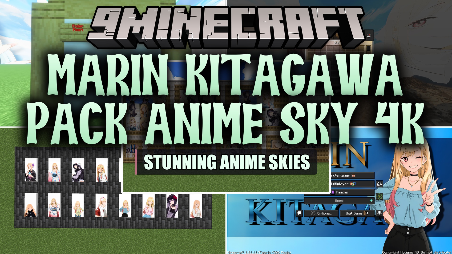 Marin Kitagawa Pack Anime Sky 4K Resource Pack