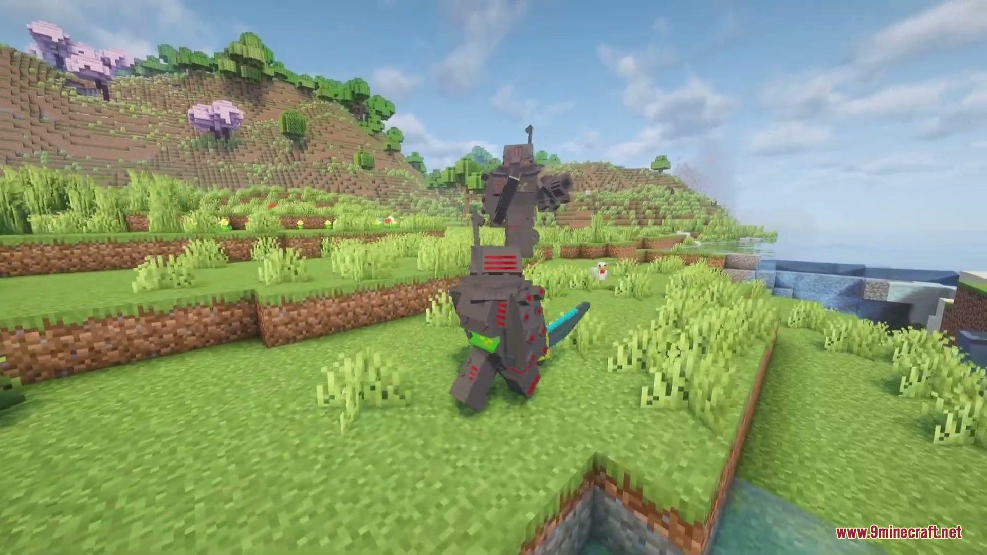 Mecha Pillager Boss Mod (1.20.1) – Battle a Giant Robotic Titan Armed — screenshot 3