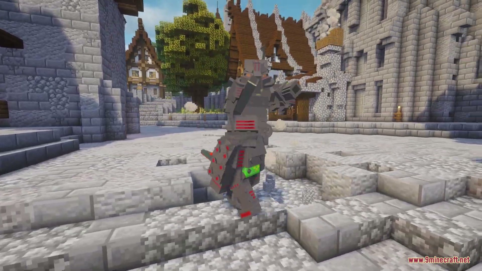 Mecha Pillager Boss Mod (1.20.1) – Battle a Giant Robotic Titan Armed — screenshot 5