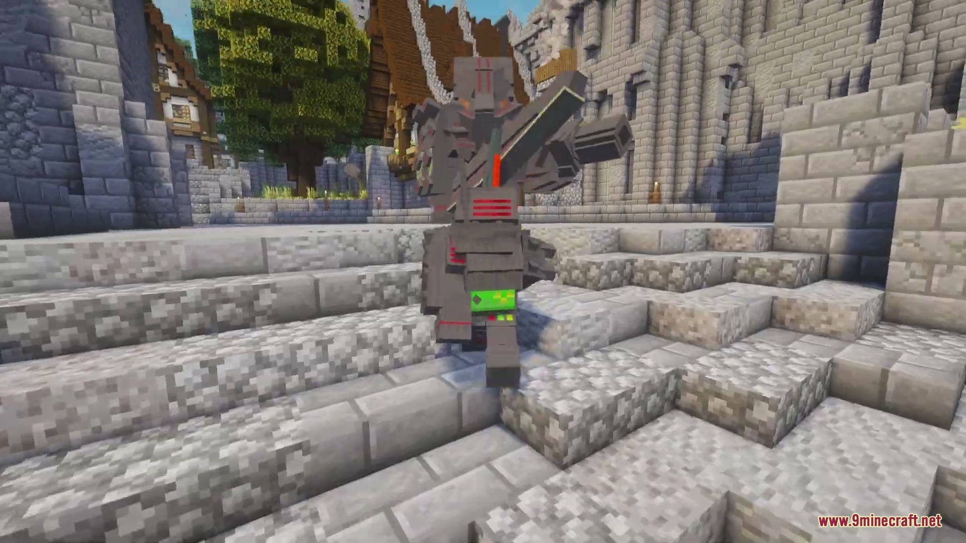 Mecha Pillager Boss Mod (1.20.1) – Battle a Giant Robotic Titan Armed — screenshot 6