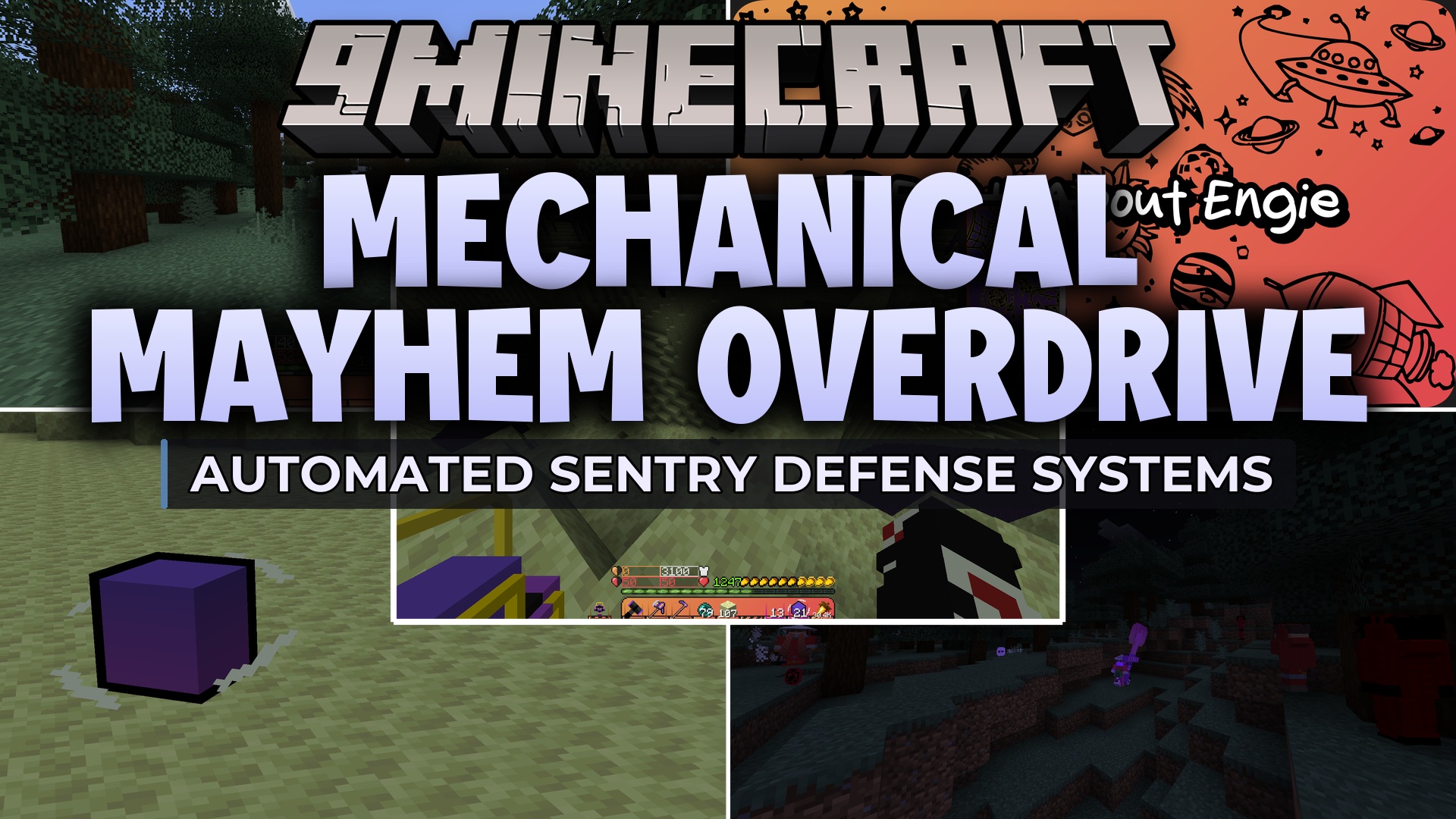 Mechanical Mayhem Overdrive Mod (1.21.4, 1.20.1) – Survive Chaotic Events