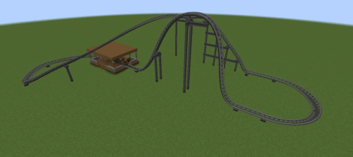 Medium Rollercoaster Schematic Thumbnail