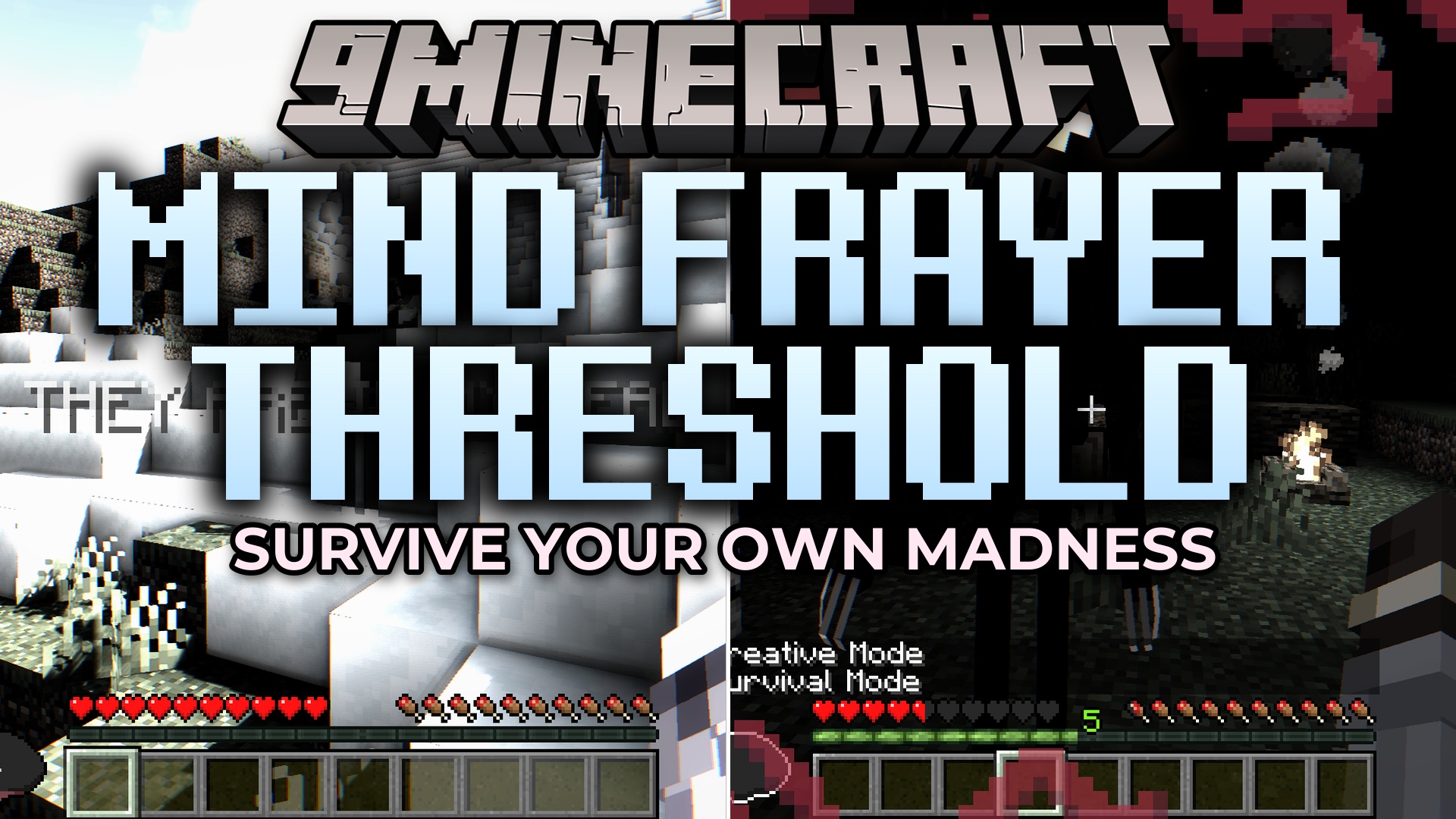 Mind Frayer Threshold Mod (1.21.1, 1.20.1) – Manage Your Sanity to Survive
