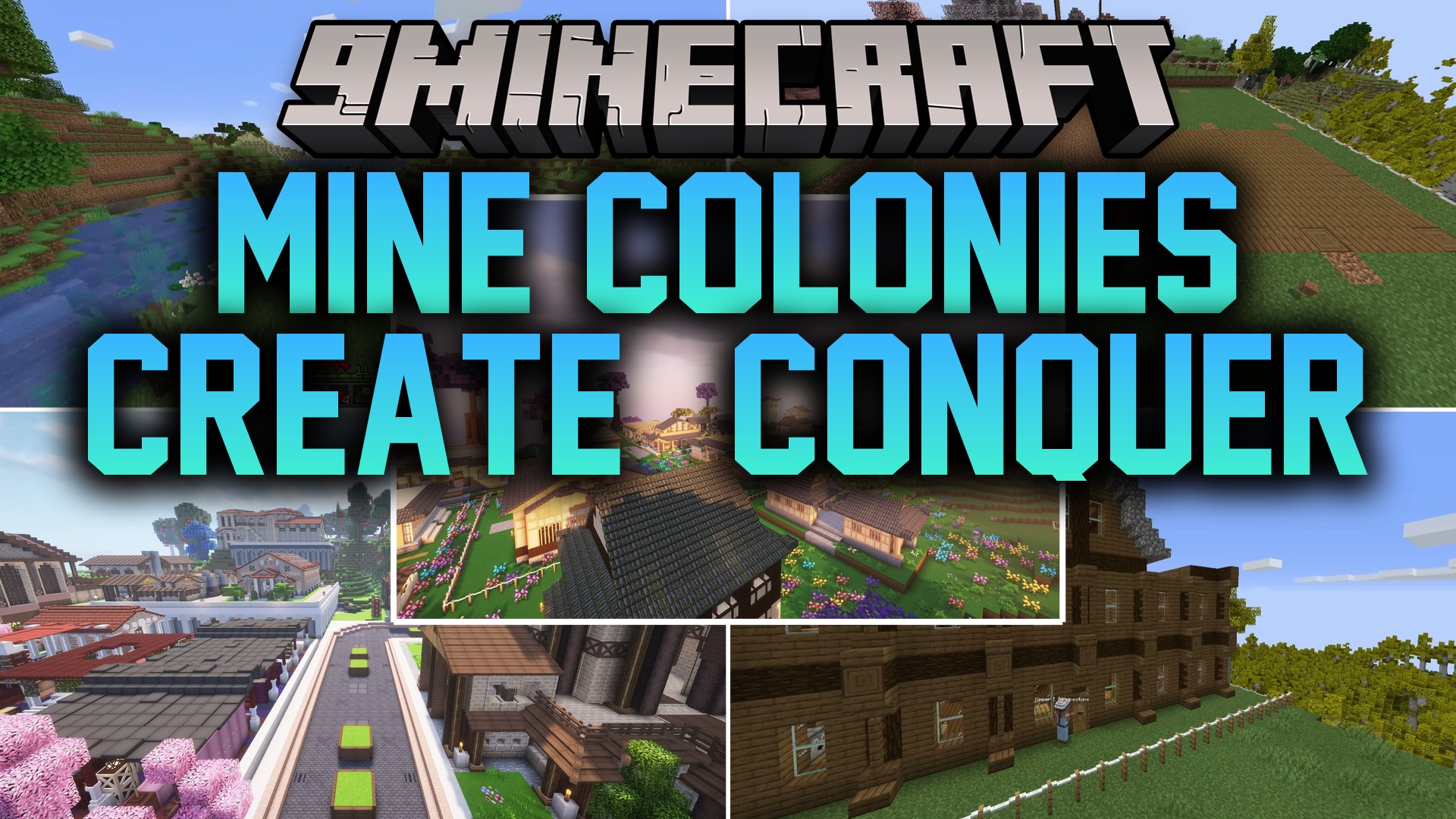 Mine Colonies Create & Conquer Modpack (1.20.1) – Build Automate And Conquer
