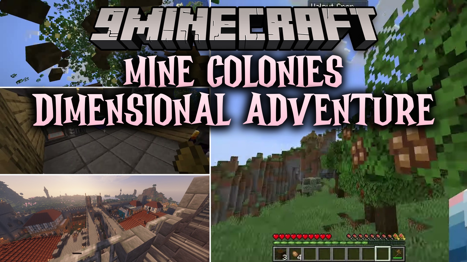 Mine Colonies Dimensional Adventure Modpack