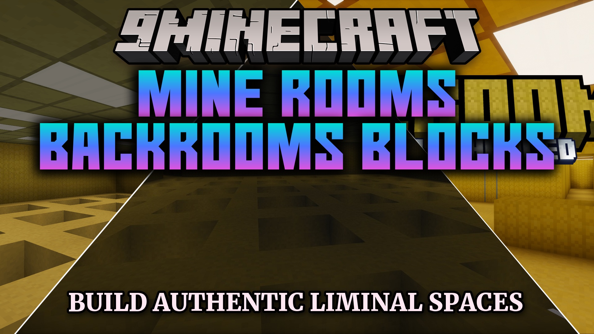 Mine Rooms Backrooms Blocks Resource Pack