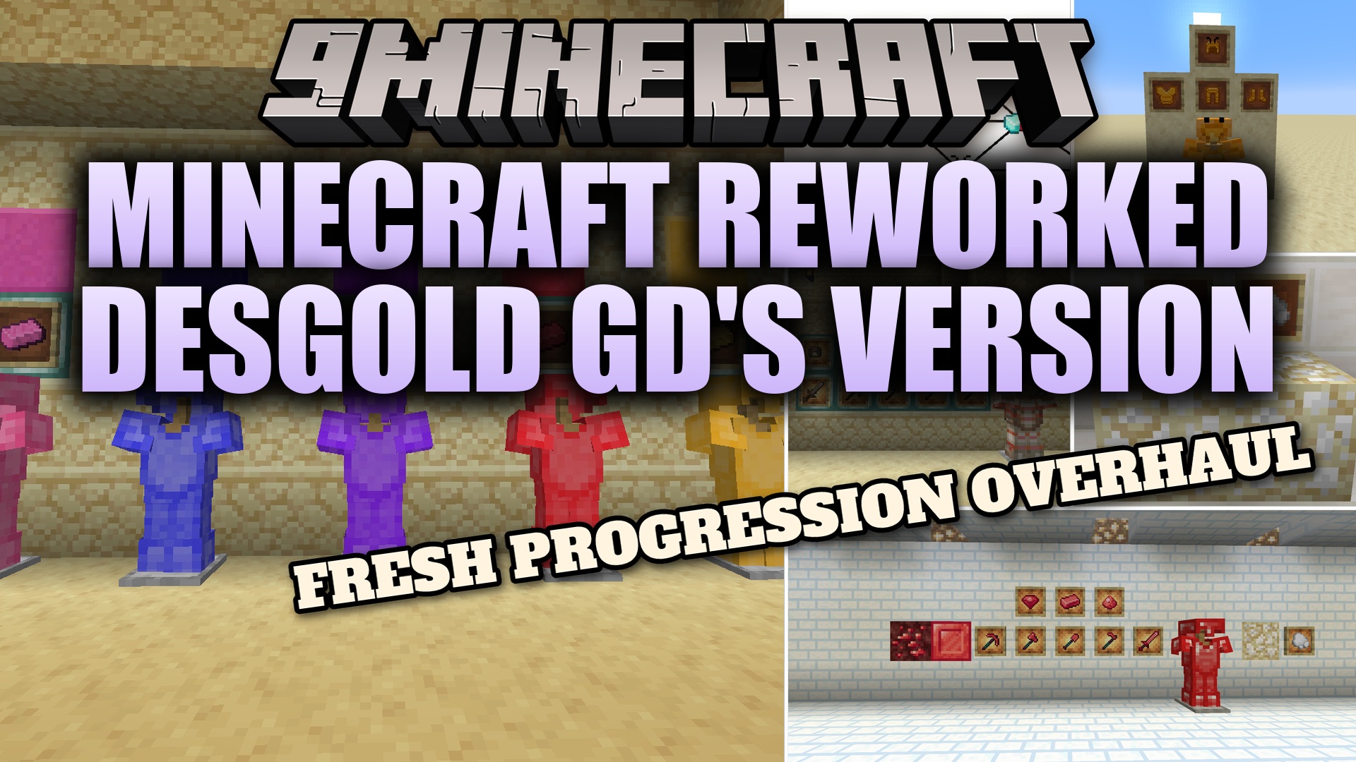 Minecraft Reworked Desgold Gd's Version Mod
