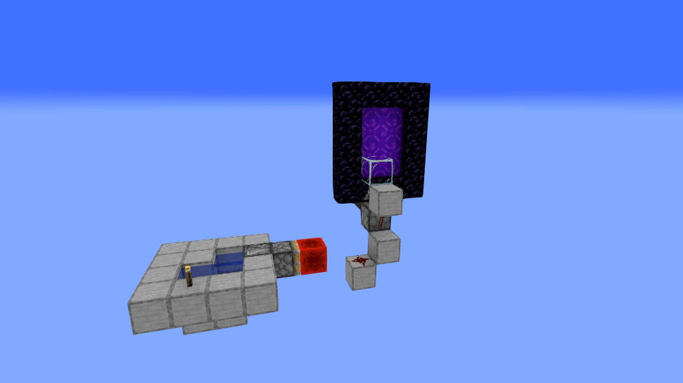 Minecraft Self Reactiving Chunk Loader No Manual Reset After Reloading the World Schematic Thumbnail