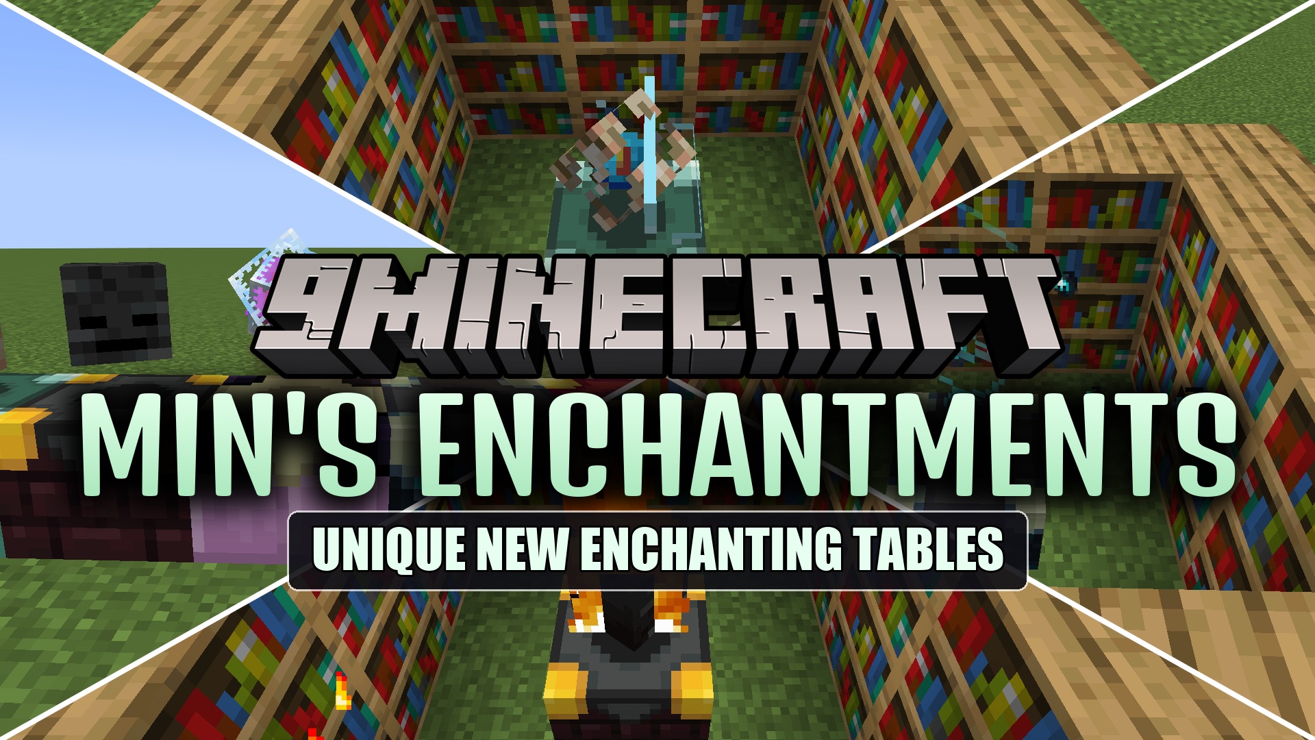 Min's Enchantments Mod (1.20.1) – Forge Specialized Gear for Every Dangerous