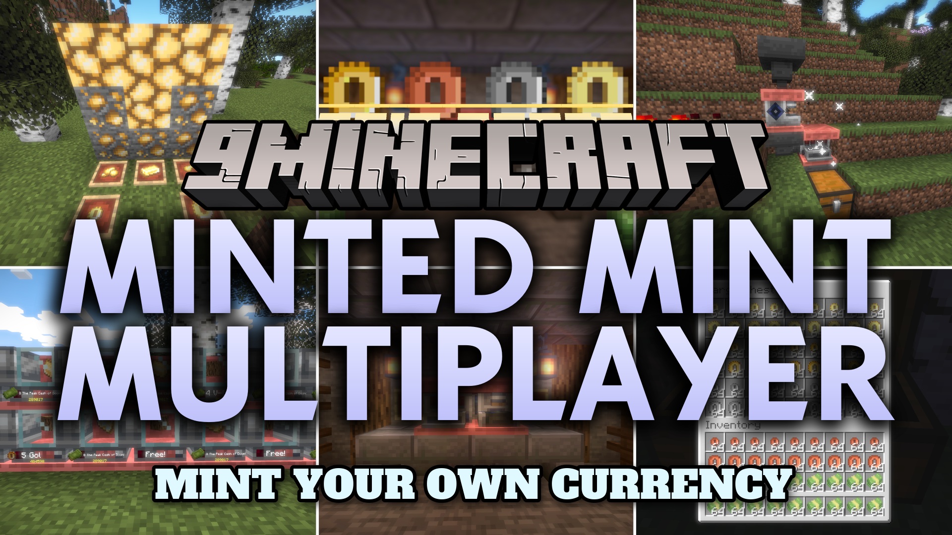 Minted Mint Multiplayer Mod (1.21.1, 1.20.1) – Run Real Player Economies