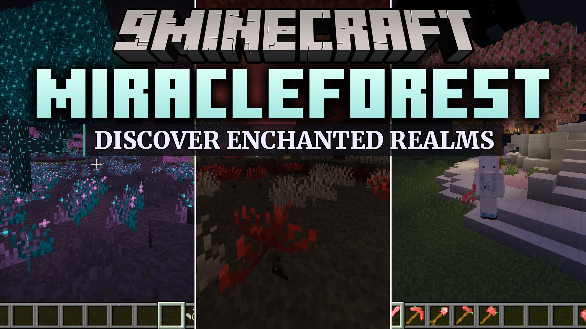 Miracleforest Mod (1.21.1) – Conquer Enchanted Biomes and Forge Stardrop Gear