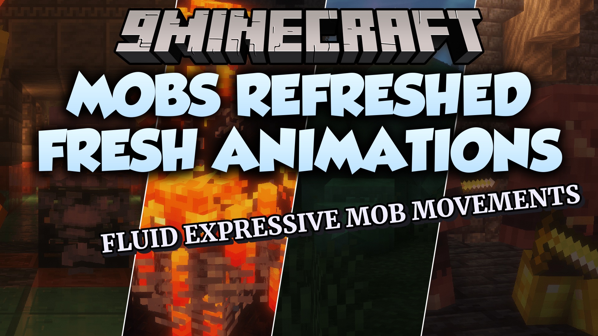 Mobs Refreshed Fresh Animations Resource Pack