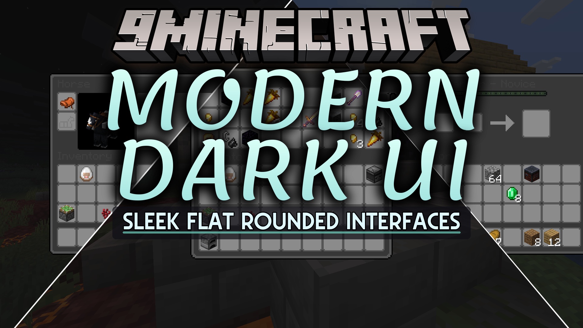 Modern Dark UI Resource Pack