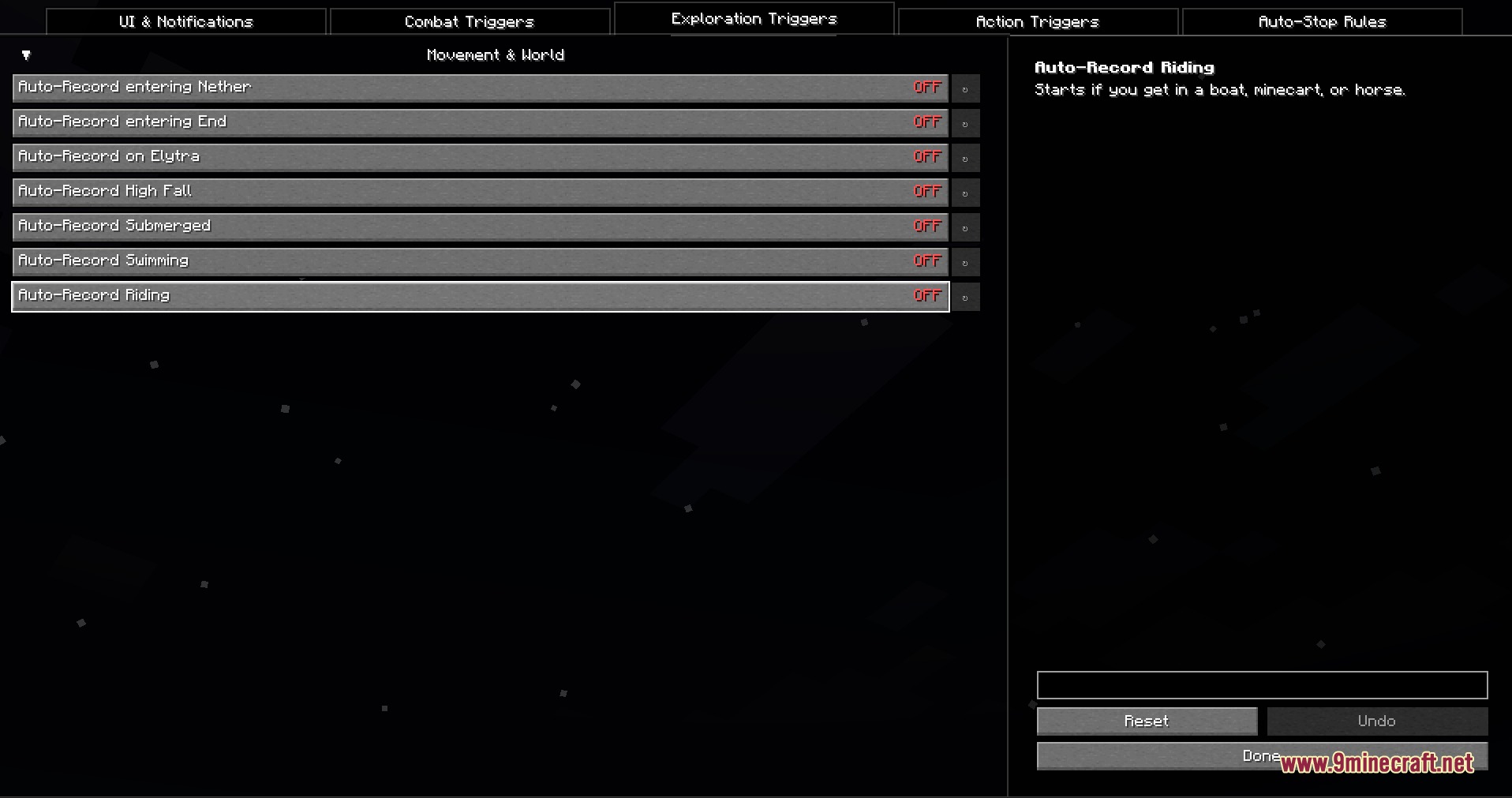 Momentum Capture Engine Mod (26.2, 1.21.11) – Auto Record Your Best Clutches — screenshot 1