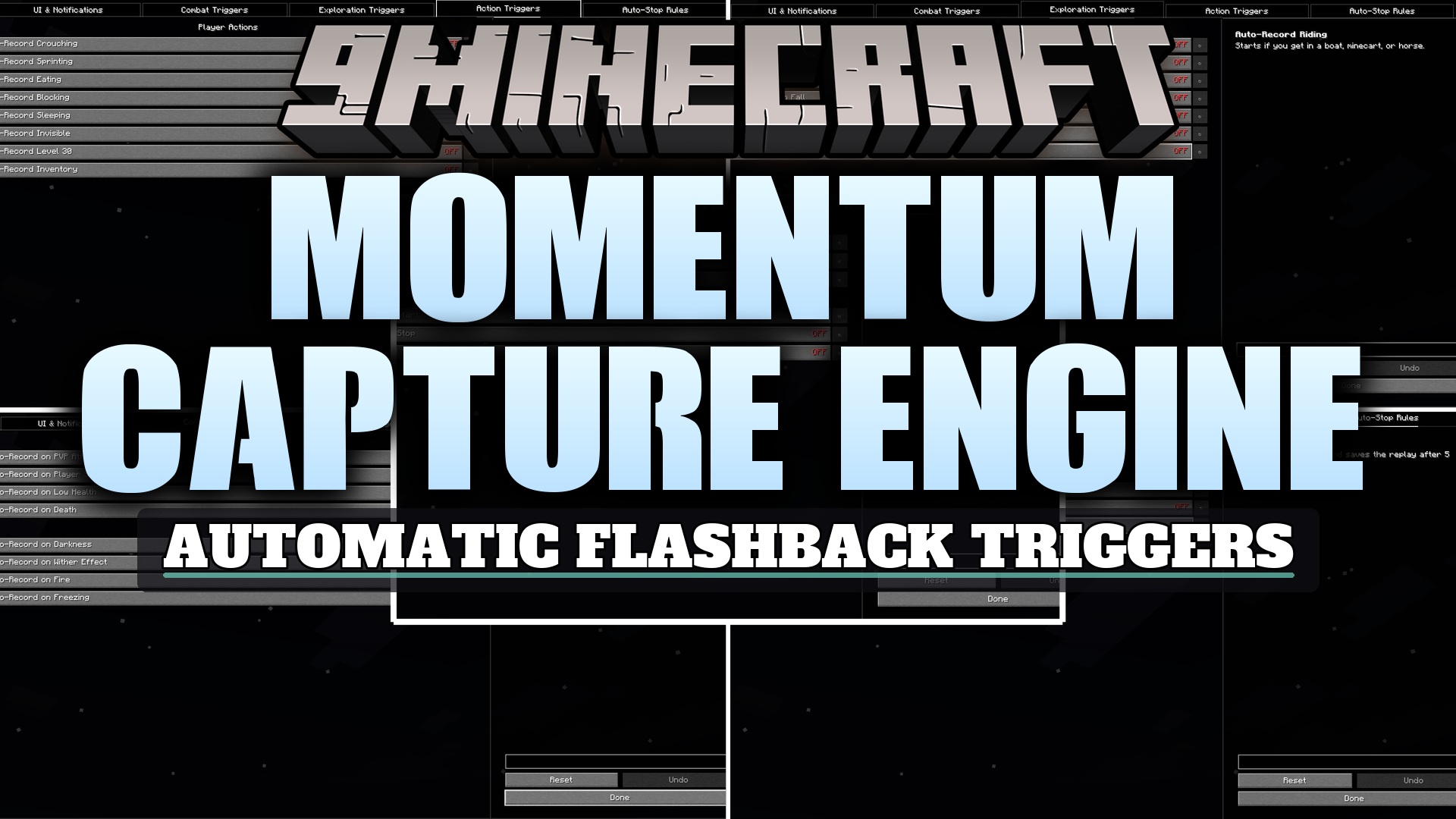 Momentum Capture Engine Mod (26.2, 1.21.11) – Auto Record Your Best Clutches