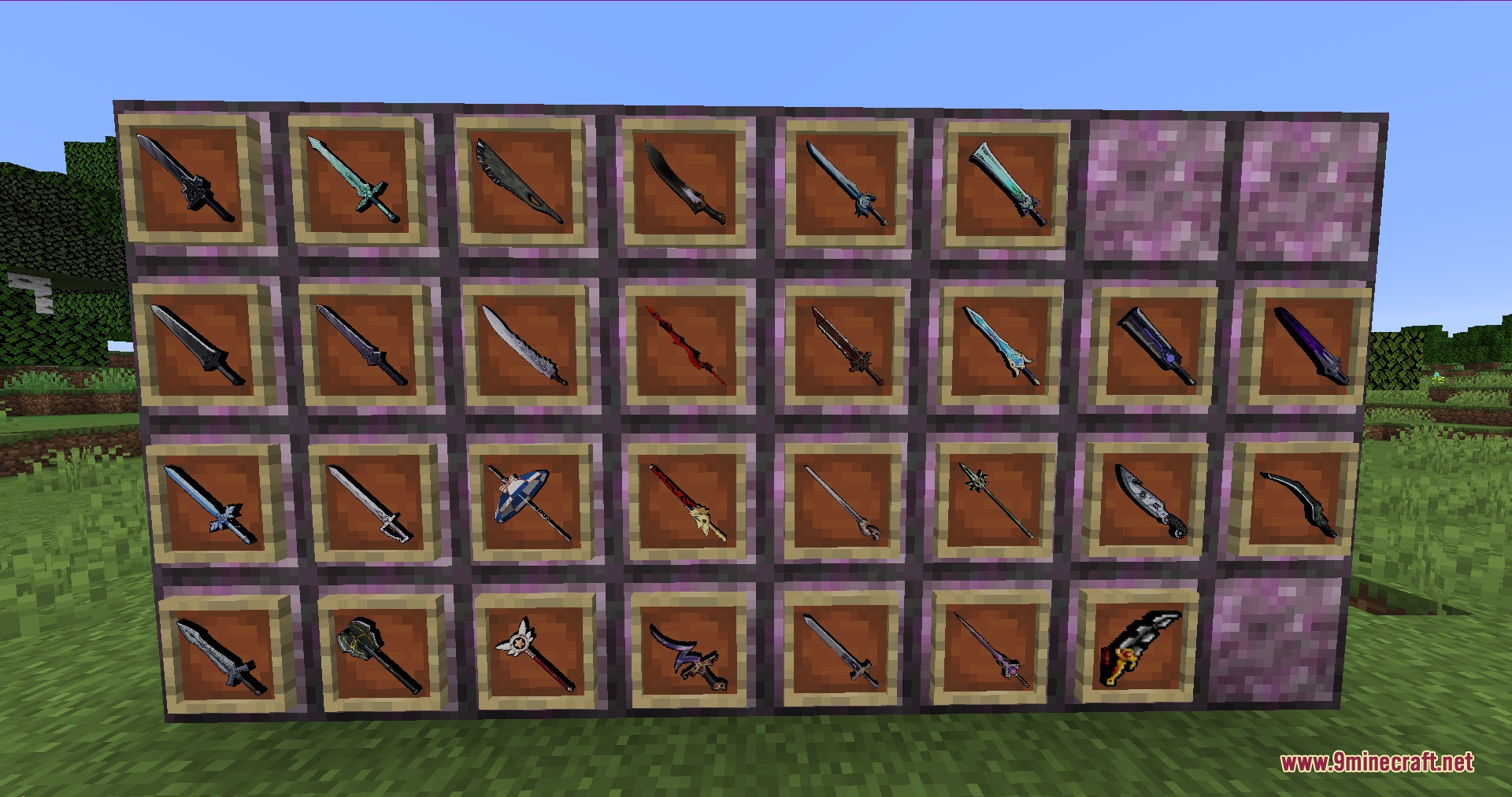 Multiverse Blade Works Mod (1.20.1) – Turn Survival Into a Hunt for Anime Blades — screenshot 4