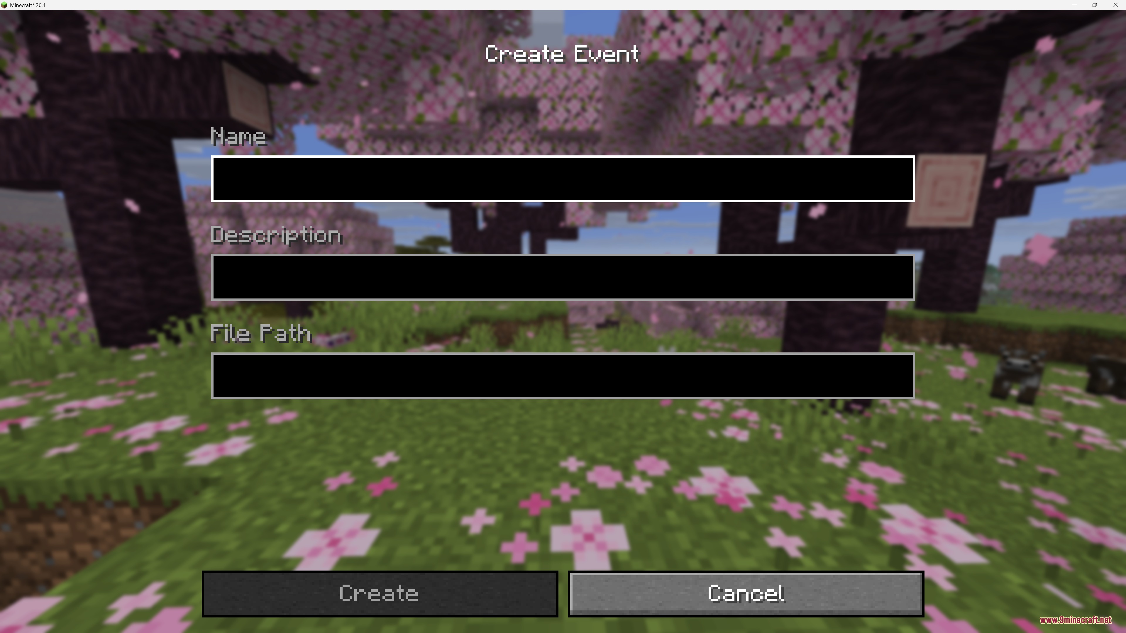 Music and Melody Mod Screenshot 8 A menu for creating custom music events with name and file path fields