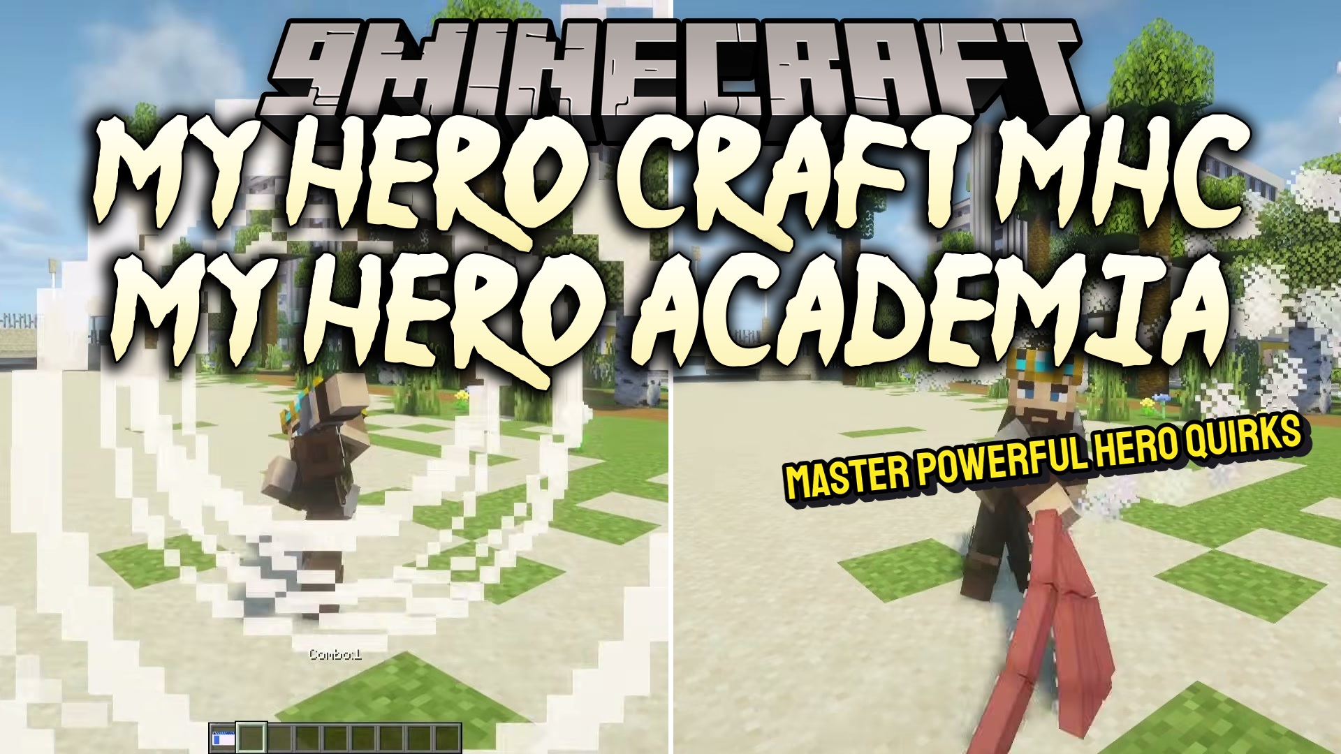My Hero Craft MHC My Hero Academia Mod