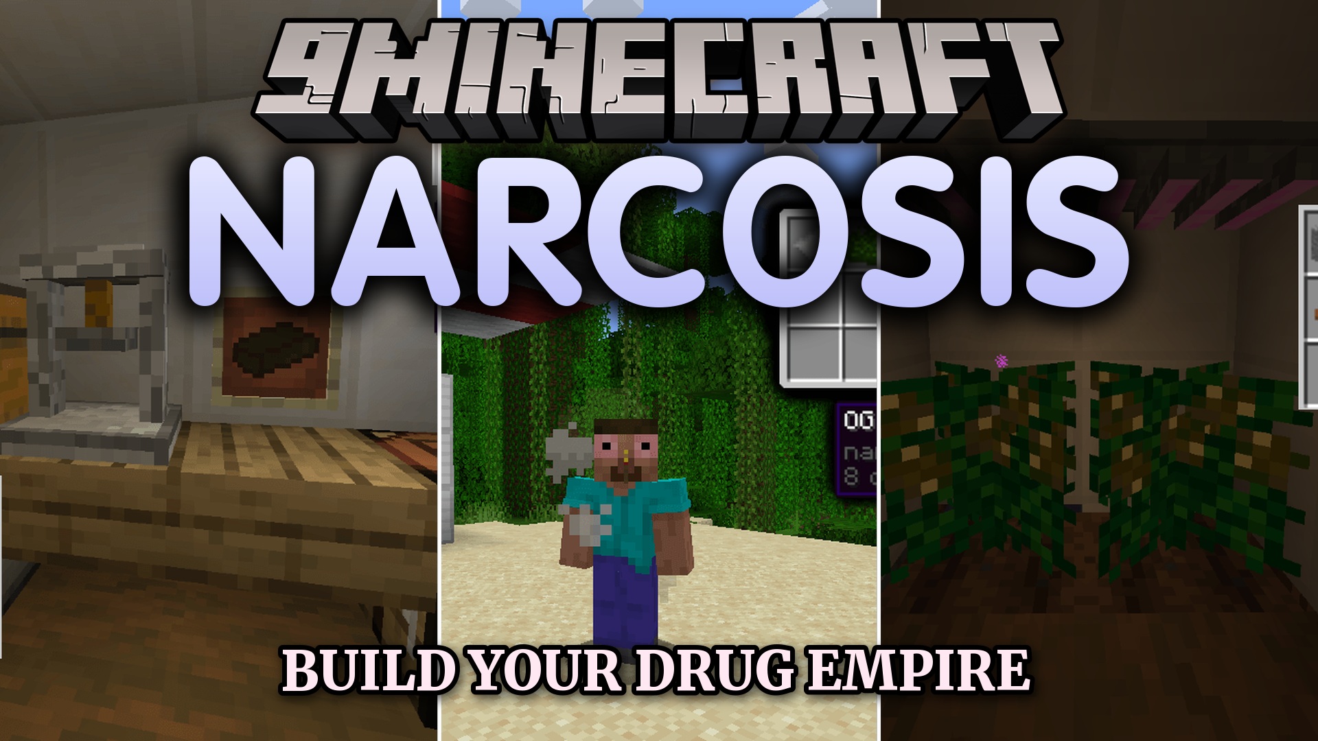 Narcosis Mod (1.21.1) – Grow Specialty Crops and Trade Refined Goods