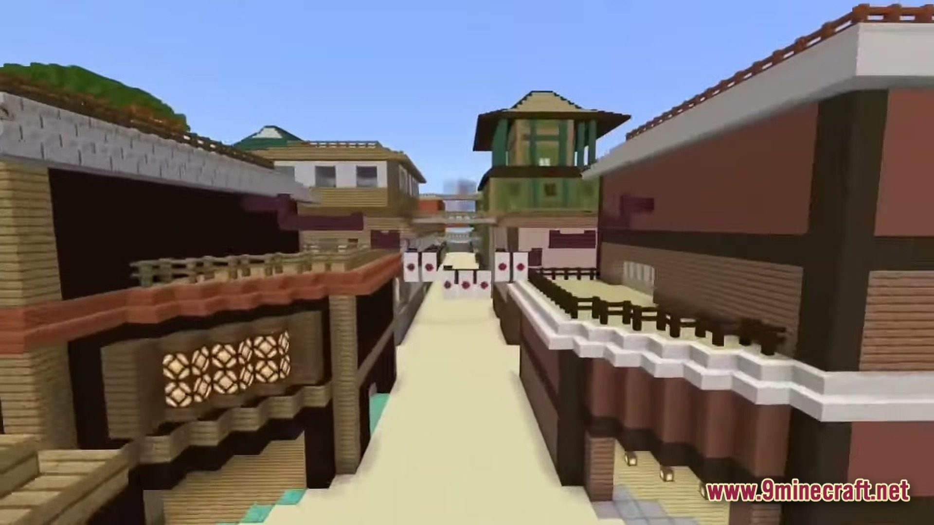 Naruto Konoha Village Map Screenshot 1