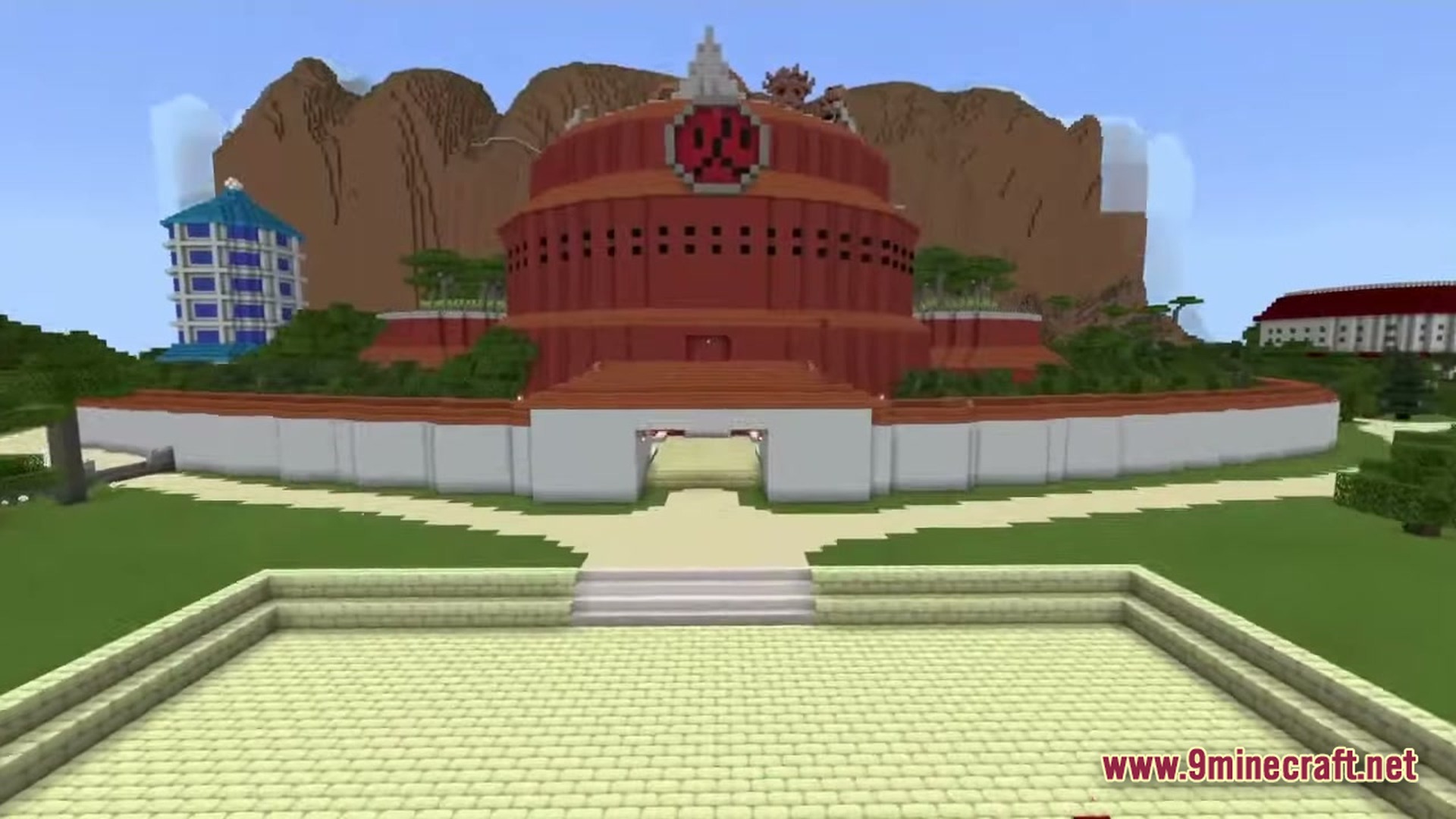 Naruto Konoha Village Map Screenshot 2