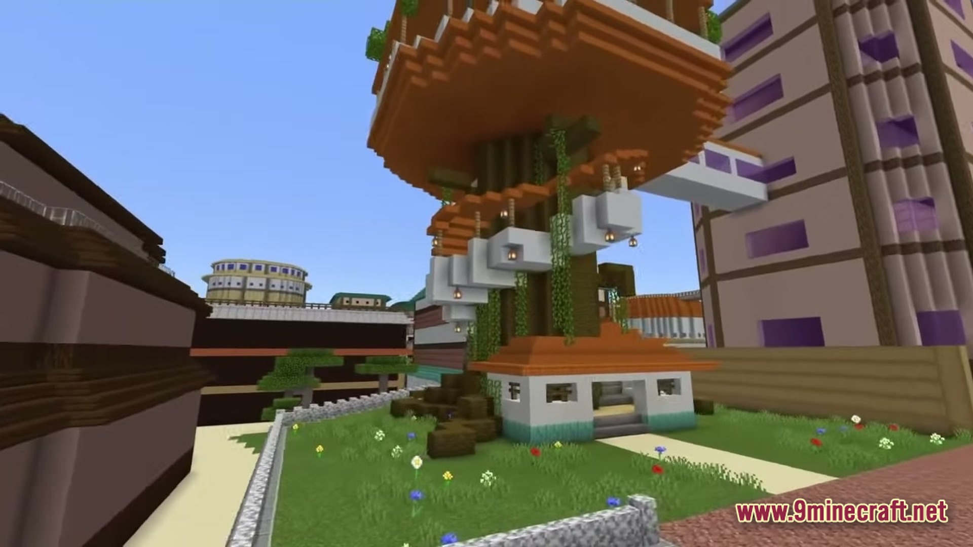 Naruto Konoha Village Map Screenshot 3