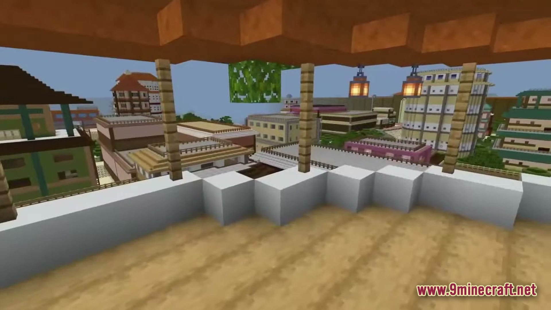 Naruto Konoha Village Map Screenshot 4