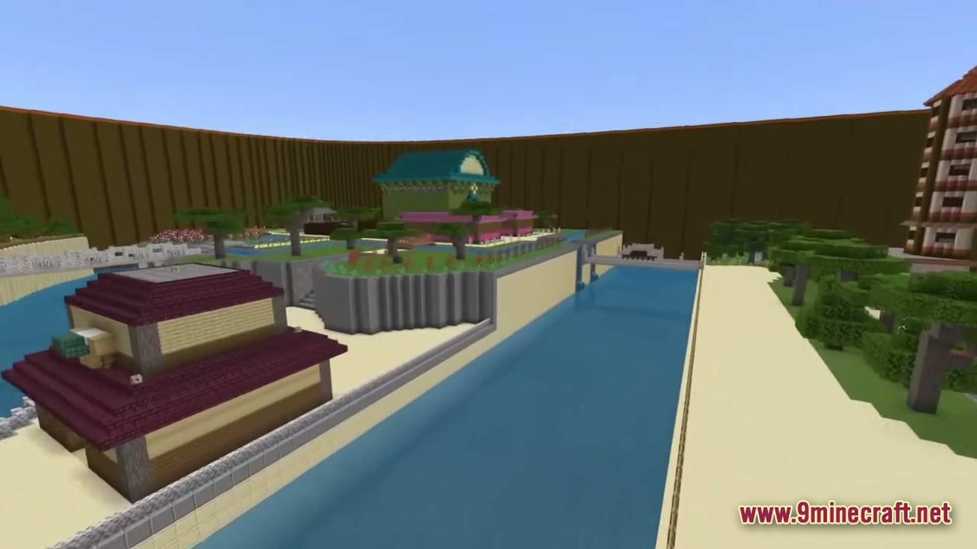 Naruto Konoha Village Map Screenshot 5