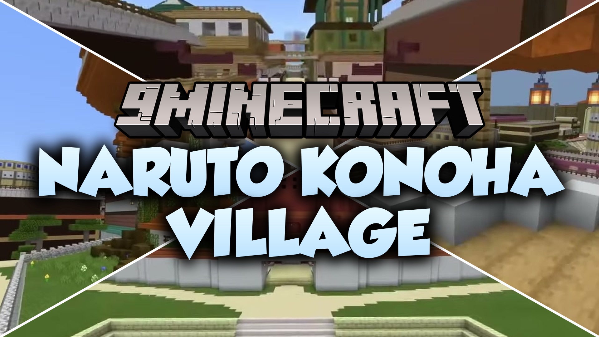 Naruto Konoha Village Map