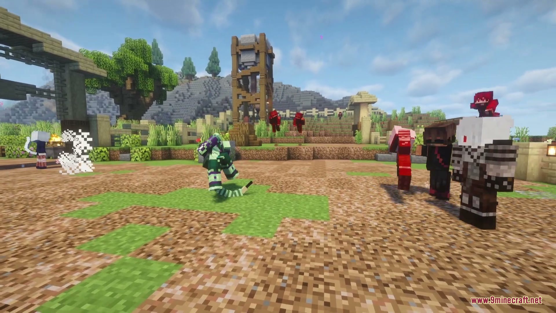Nen Quest Chronicles Mod (1.21.1) – Forge Custom Nen Powers to Defeat Chimera — screenshot 5