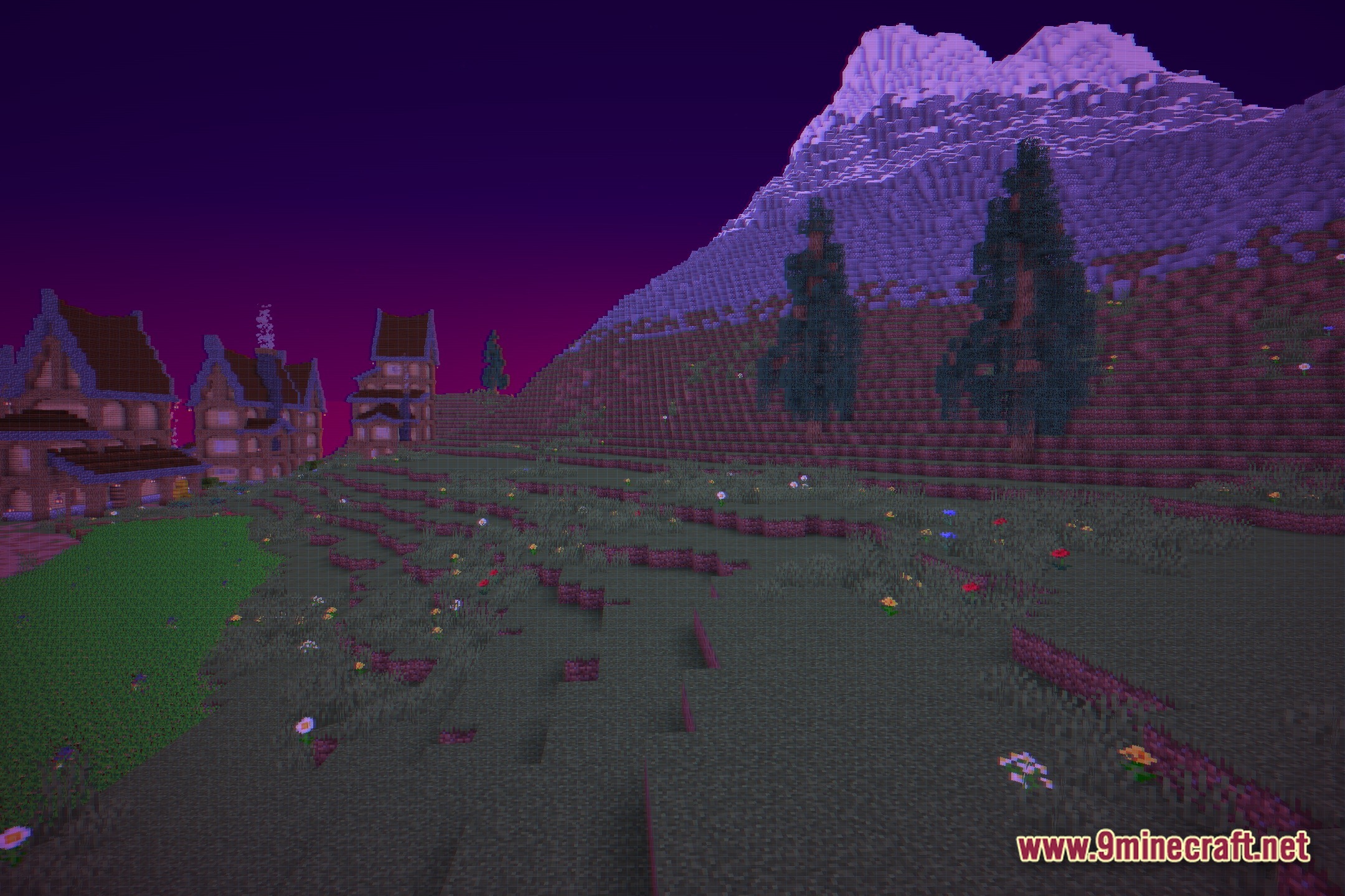 Neon Grid Horizon Shaders Screenshot 10