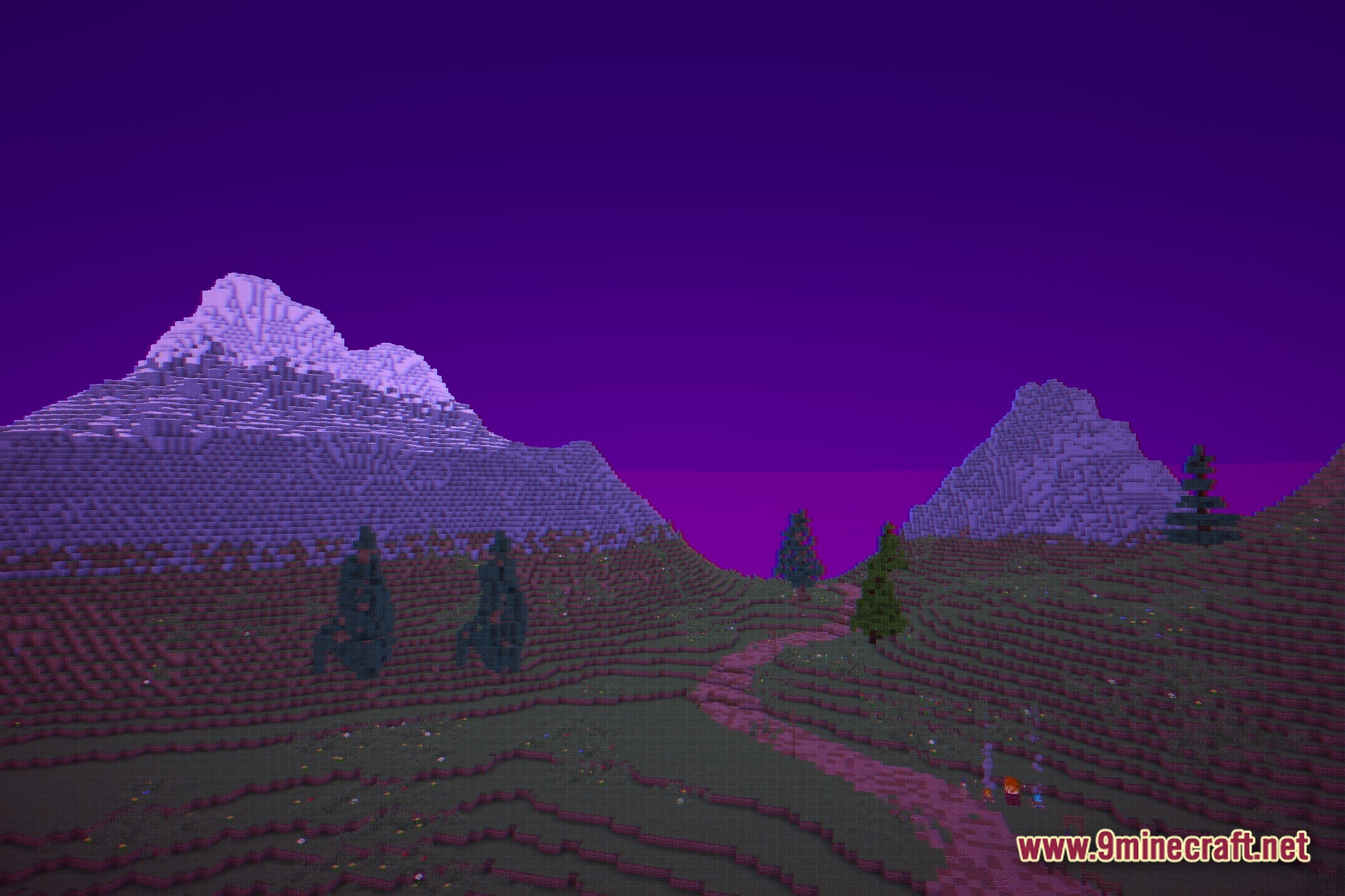 Neon Grid Horizon Shaders Screenshot 6