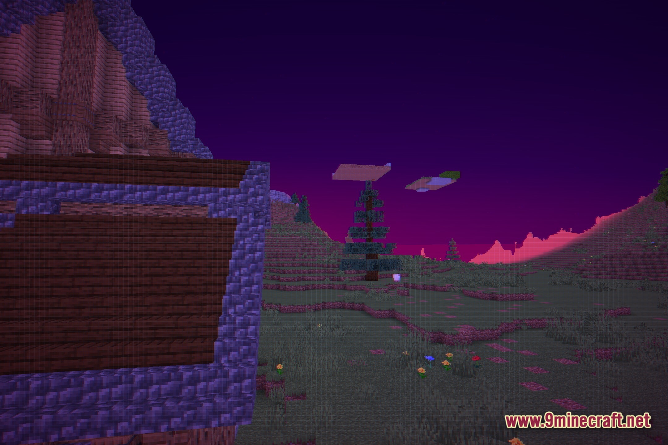 Neon Grid Horizon Shaders Screenshot 8
