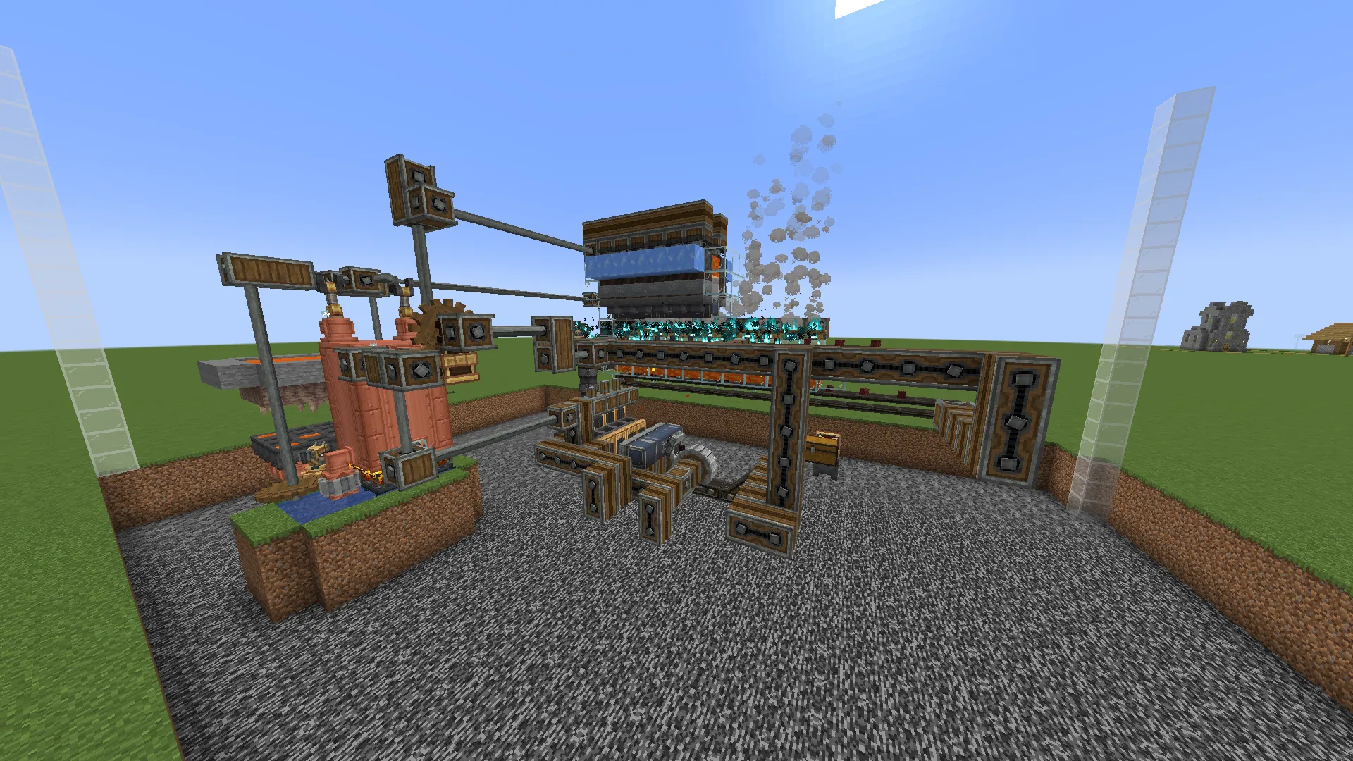 Netherite Scrap Farm Create Create Ultimate Factory Schematic Thumbnail