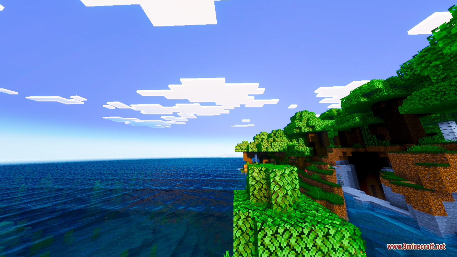 Nexora Visuals Shader (26.x) – Warm Biome Tones and Smooth Water Caustics — screenshot 2