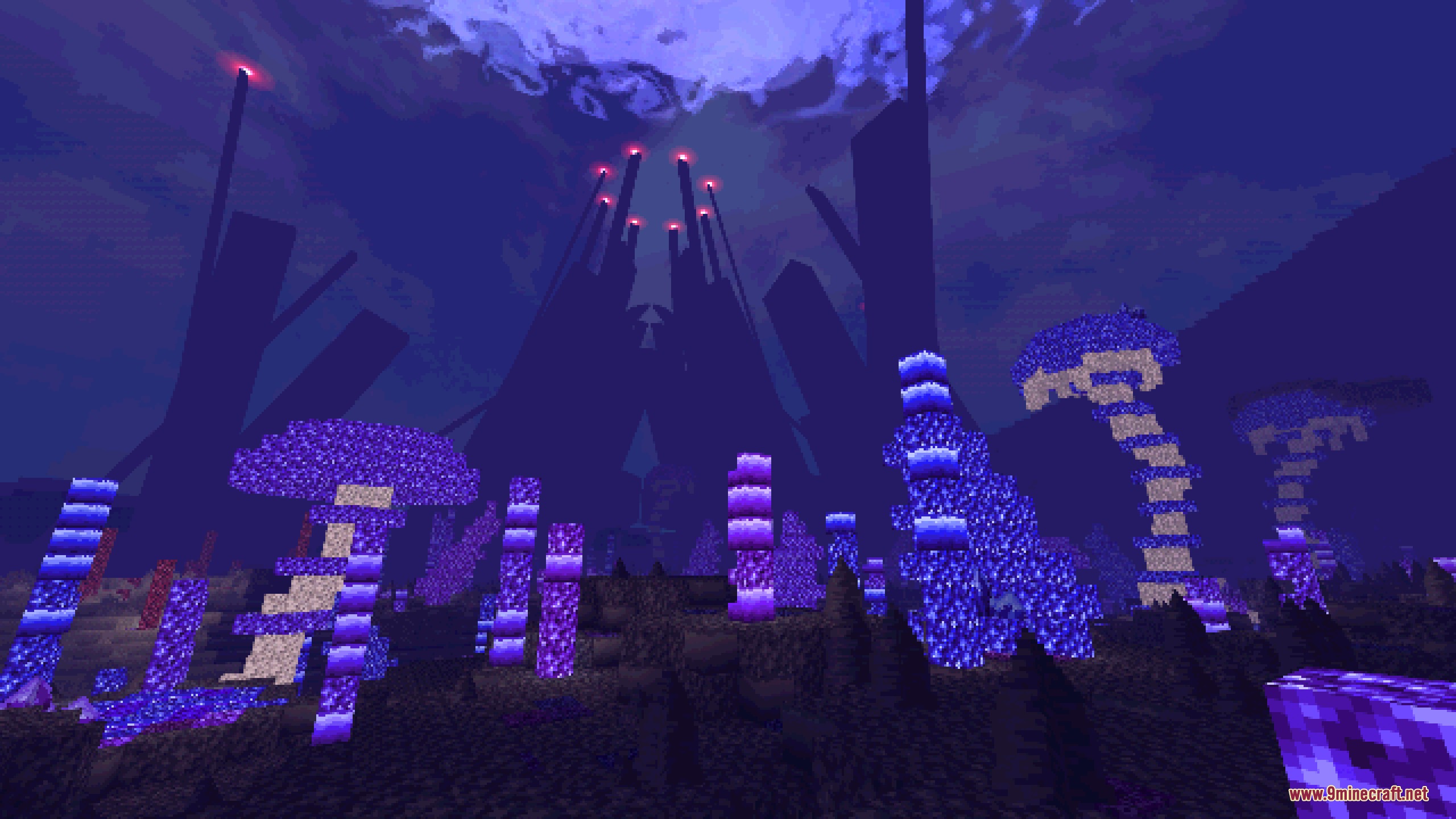 Nyoldarria Mod (1.21.1) – Survive Freezing Storms in an Alternate End Realm — screenshot 3
