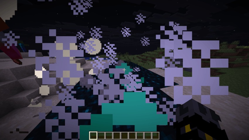 Obsidian Items Tools and Armor Data Pack (1.21.11) – Forge Dark Armor — screenshot 1