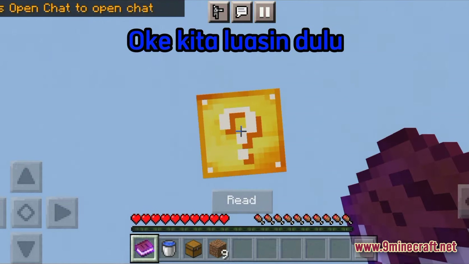 One Lucky Block One Block Map Screenshot 1